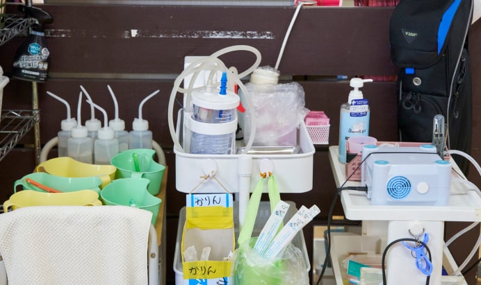 個別支援の様子